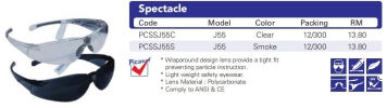 Eyewear - J55 Picasaf Eyewear  EYE PROTECTION