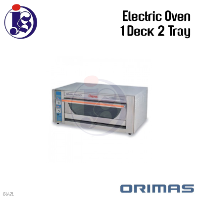 Orimas 1 Deck 2 Tray Electric Oven GU-2L