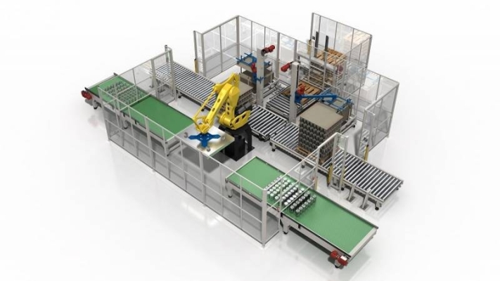 Robotic Depalletizing System