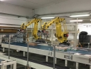 Carton Orientation by Robotic Automatic Palletizer Depalletizing Palletizing Machine