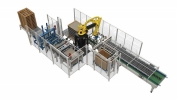 Robotic Palletizing Solution for Empty Cans Automatic Palletizer Depalletizing Palletizing Machine