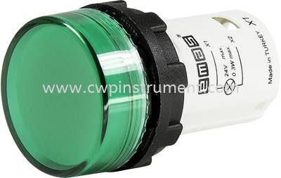 EMAS MBSD220Y LED GREEN 220 V DC/AC