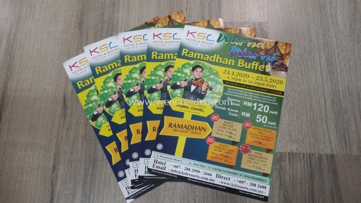 KSL Ramadhan Buffet Flyer Single Side 