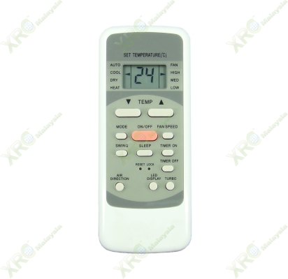 R51D-CB MISTRAL AIR CONDITIONING REMOTE CONTROL