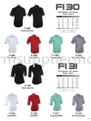 Oren F130 F131 Corporate Shirt Oren Baju Korporat F1 BAJU OREN SPORT - READY MADE
