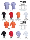 Oren F118  F119 Corporate Shirt Oren Baju Korporat F1 BAJU OREN SPORT - READY MADE