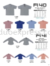 Oren F140 F141  Corporate Shirt Oren Baju Korporat F1 BAJU OREN SPORT - READY MADE