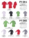 Oren F134 F135 Corporate Shirt Oren Baju Korporat F1 BAJU OREN SPORT - READY MADE