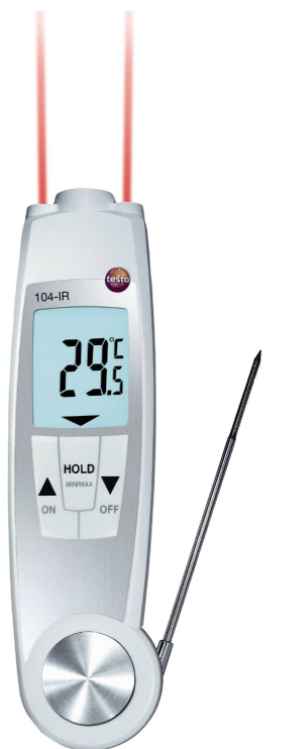 testo 104-ir food safety thermometer