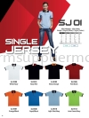 Oren SJ01 Baju Cotton Collar T Shirt Unisex Oren Baju Kolar T Polo BAJU OREN SPORT - READY MADE