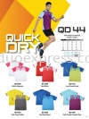 Oren QD44 Baju Collar Microfibre QuickDri Unisex Oren Baju Kolar T Polo BAJU OREN SPORT - READY MADE