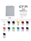 Oren CT71 Cotton 200gsm Roundneck Tee Unisex OREN BAJU ROUND NECK TEE BAJU OREN SPORT - READY MADE