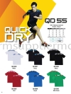 Oren QD55 Roundneck Microfibre QuickDri Unisex OREN BAJU ROUND NECK TEE BAJU OREN SPORT - READY MADE