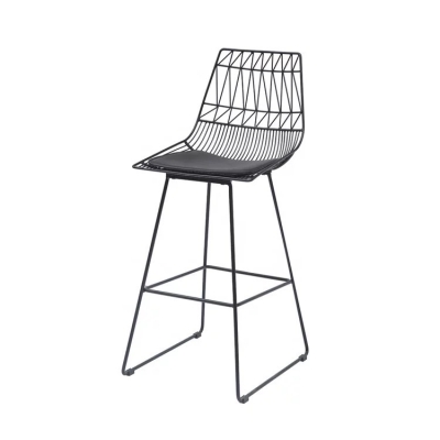 Steely High Bar Chair