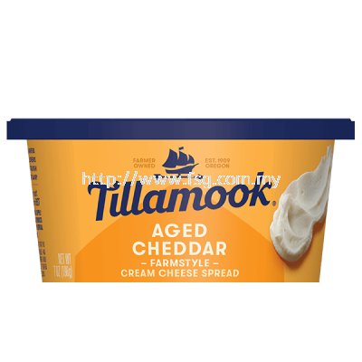 Tillamook Aged Cheddar Farmstyle Cream Cheese Spread