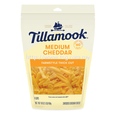 Tillamook Shredded Medium Cheddar