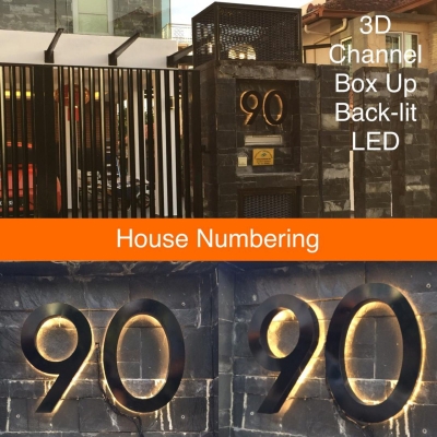 House Number Sign