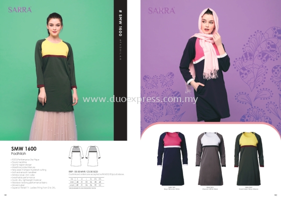 Sarra SMW1600 Muslimah