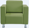 E621 Office Sofa Set Sofa Settee