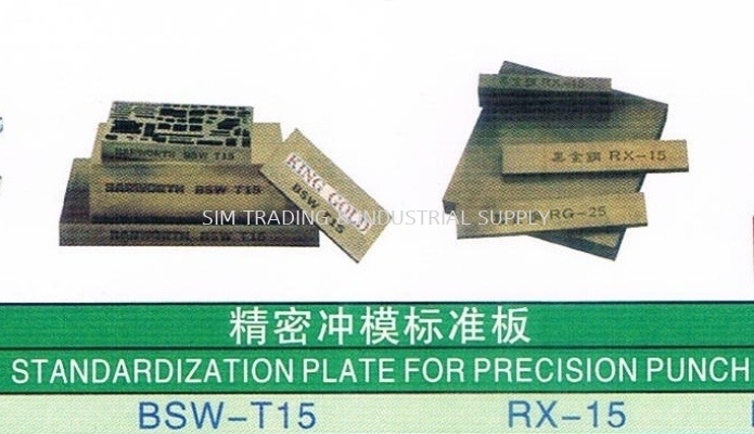 Standardization Plate for Precision Punch