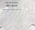 Lace Cotton 7502 x 10cm  Cotton lace  Laces