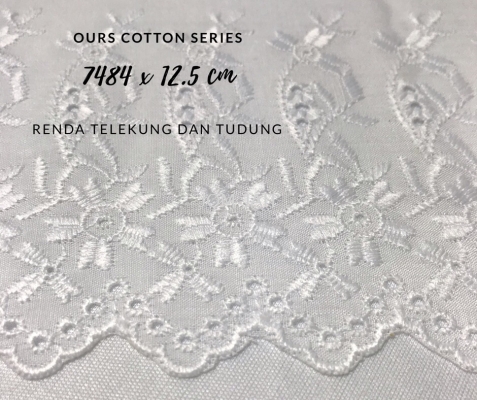 Lace Cotton 7484 x 12.5cm