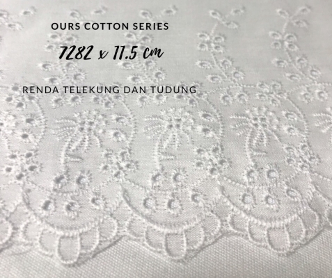 Lace Cotton 7482 x 11.5cm 