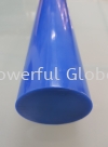 Nylon Rod Blue Acrylic / PEEK / POM / PVC Engineering Plastics