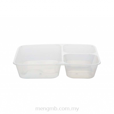 3 Compartments Container 