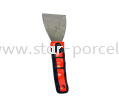 1.2" SCRAPER W/RED HANDLE Tools Hand Tools Hardware