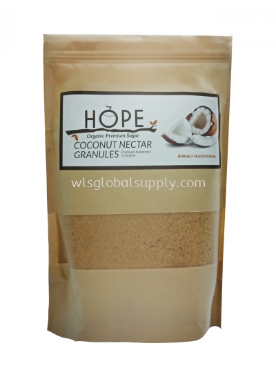 Hope Coconut Nectar Granules Sugar 1kg (Organic Premium Sugar)