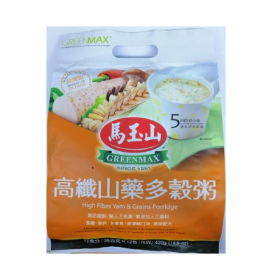 GM High Fiber Yam & Grains Porridge 35g x 12 sachet 