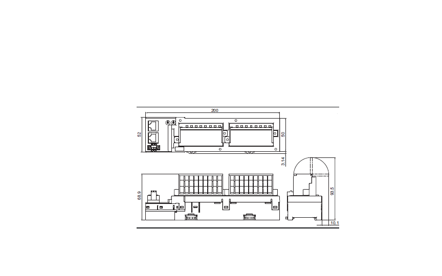 omron gx-id16[]2 / od16[]2 / md16[]2 omron a common terminal is provided for each contact. it eliminate th