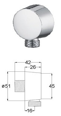 SHOWER CONNECTOR