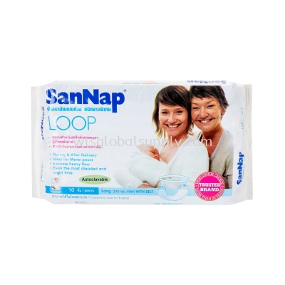 SanNap Sanitary Napkin Loop 10 PCS (27CM) Autoclavable 