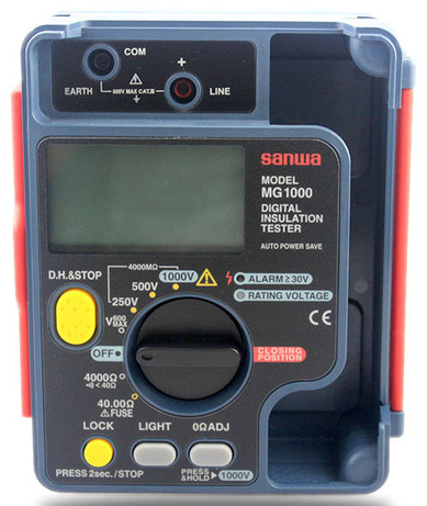 SANWA MG1000 Measure insulation resistance Insulation Tester SANWA