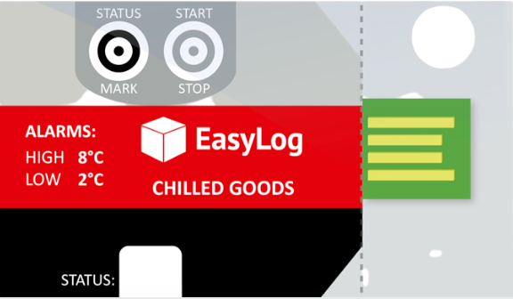 lascar el-pdf-1-001 pk10 pack of 10 chilled goods data logger