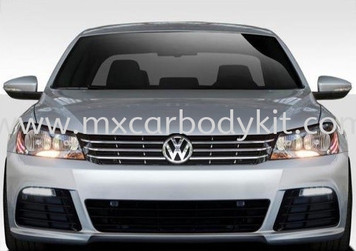 VOLKSWAGEN PASSAT B7 / B8 CONVERSION R20 FRONT BUMPER WITH DAYLIGHT PASSAT VOLKSWAGEN