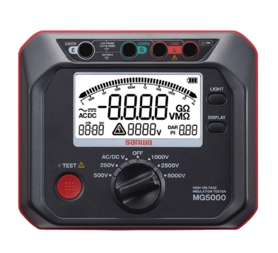 sanwa mg5000 high voltage (5000v) insulation resistance tester