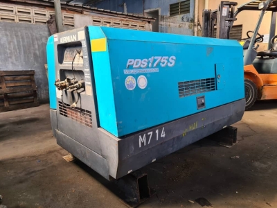 Used AIRMAN PDS175S @100PSI Air Compressor