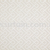 Embroidered Premium European Scandinavian Curtain Milltown Dundrum 01 Cream Geometry/ Vector Curtain Curtain