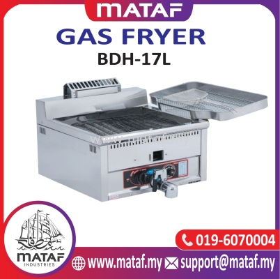 Automatic Gas Deep Fryer  17L (BDH-17L)