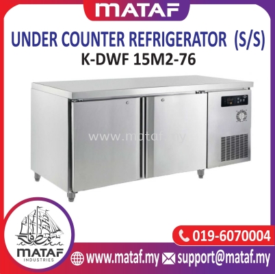 322L Under Counter Refrigerator 2 Door (S/S) K-DWF 15M2-76