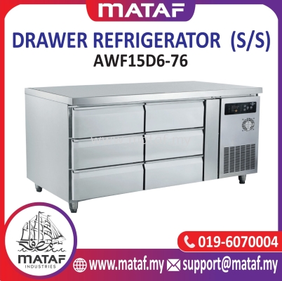 322L Drawer Refrigerator 6 Door (S/S) AWF15D6-76