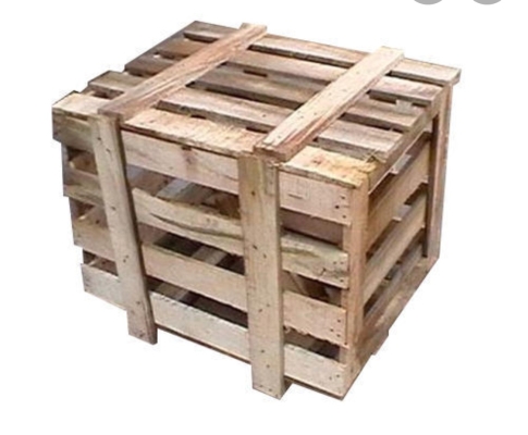 Wooden Crate Box