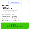 300 Mbps Personal Maxis