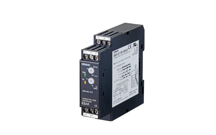 omron k8ak-ls ideal for liquid level control in industrial facilities and equipment.