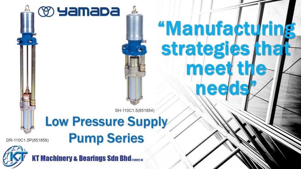 Yamada Low Pressure Supply Pump series