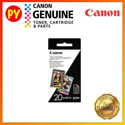 Canon 2x3  ZINK Photo Paper Pack (20sheets) For iNSPiC PV-123 PV123 PV 123 CV-123 CV123 CV 123 ZV-12