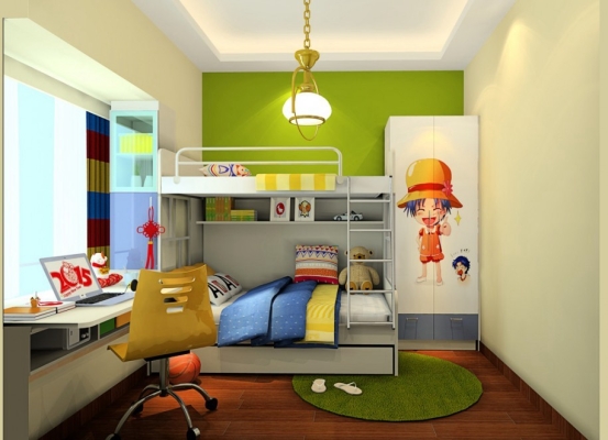 Prince & Princess Bedroom 3D Design Refer